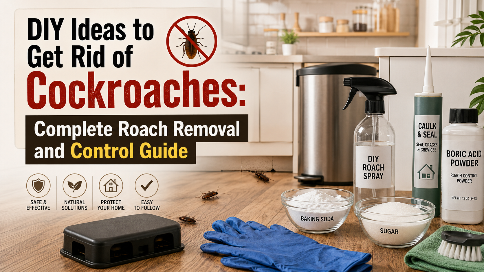 Ideas to Get Rid of Cockroaches